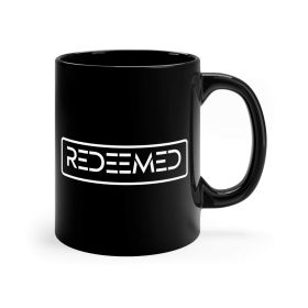 Black Ceramic Mug - 11oz, Redeemed