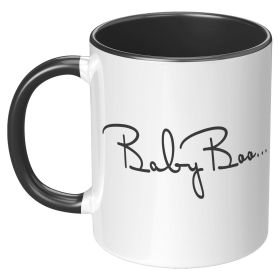 Coffee Cup, Accent Ceramic Mug 11oz, Baby Boo ...