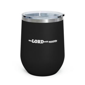 Insulated Tumbler - 12oz, The Lord Will Provide - Genesis 22:14 Christian Inspiration